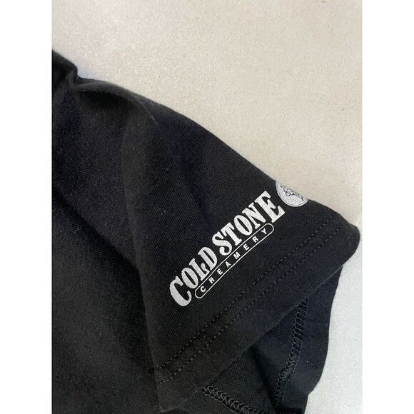 Cold Stone Ice Cream Promo Graphic T-shirt Women Small Black Short Sleeve - Picture 4 of 6